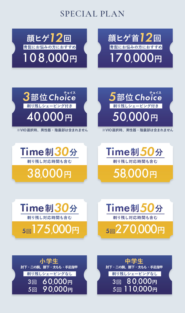スペシャルプラン